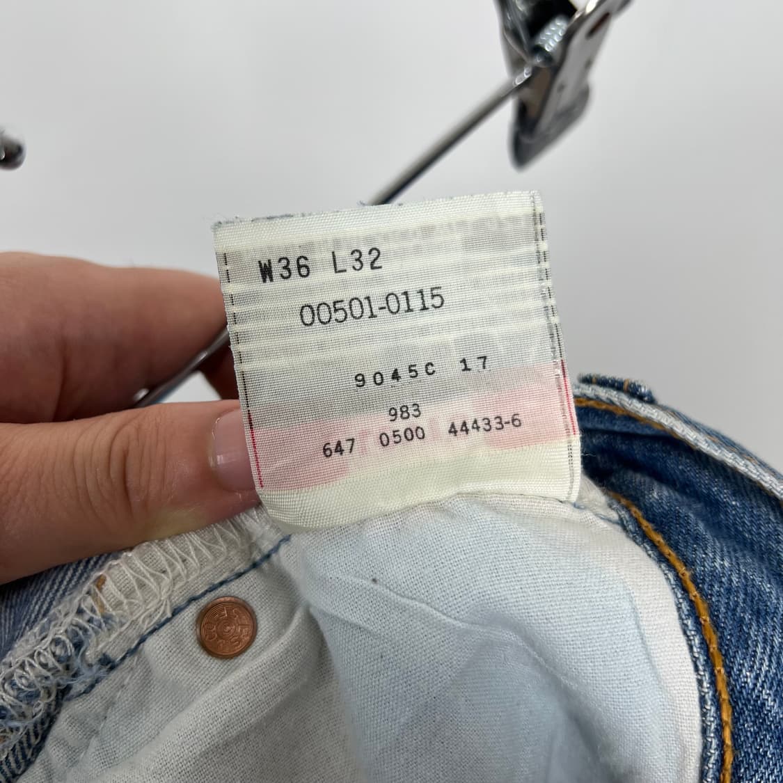 2000s Levis 리바이스 501 멕시코 데님팬츠 상품이미지10