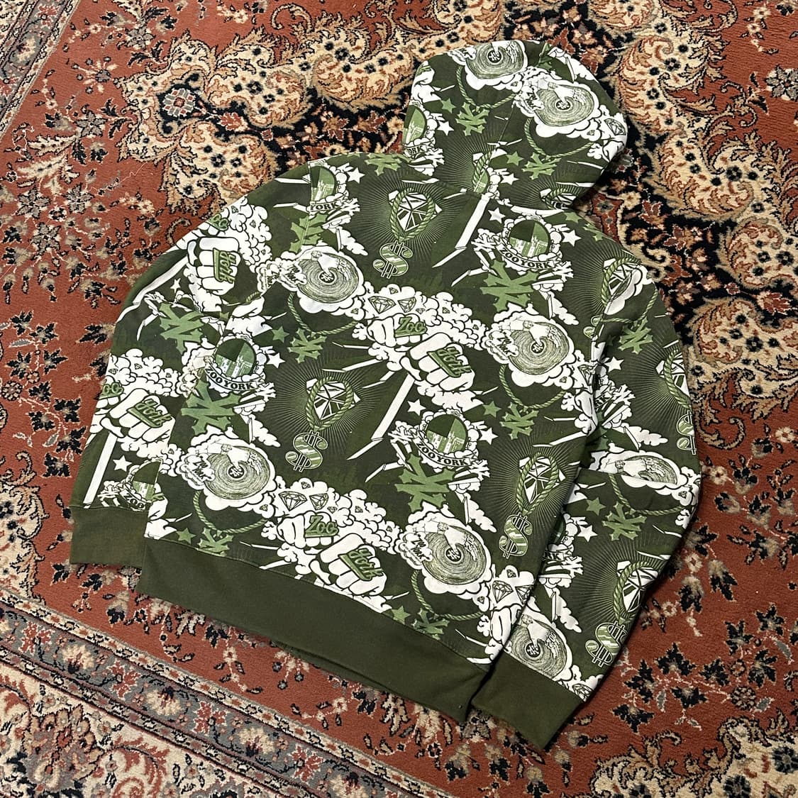 Zoo York 쥬욕 리버시블 후드집업 (S-M) 상품이미지6