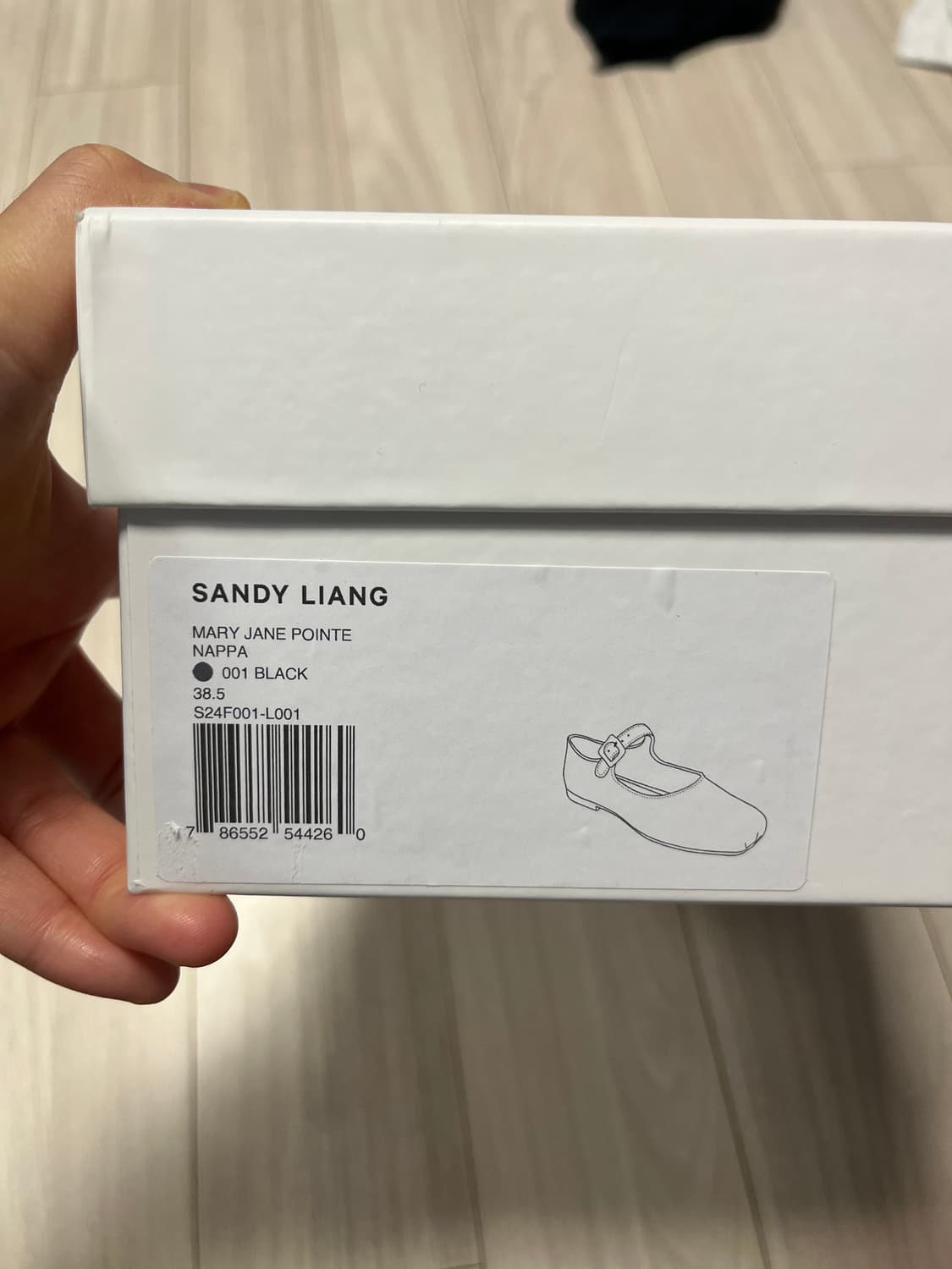 샌디리앙 메리제인 플랫슈즈 38.5  상품이미지5