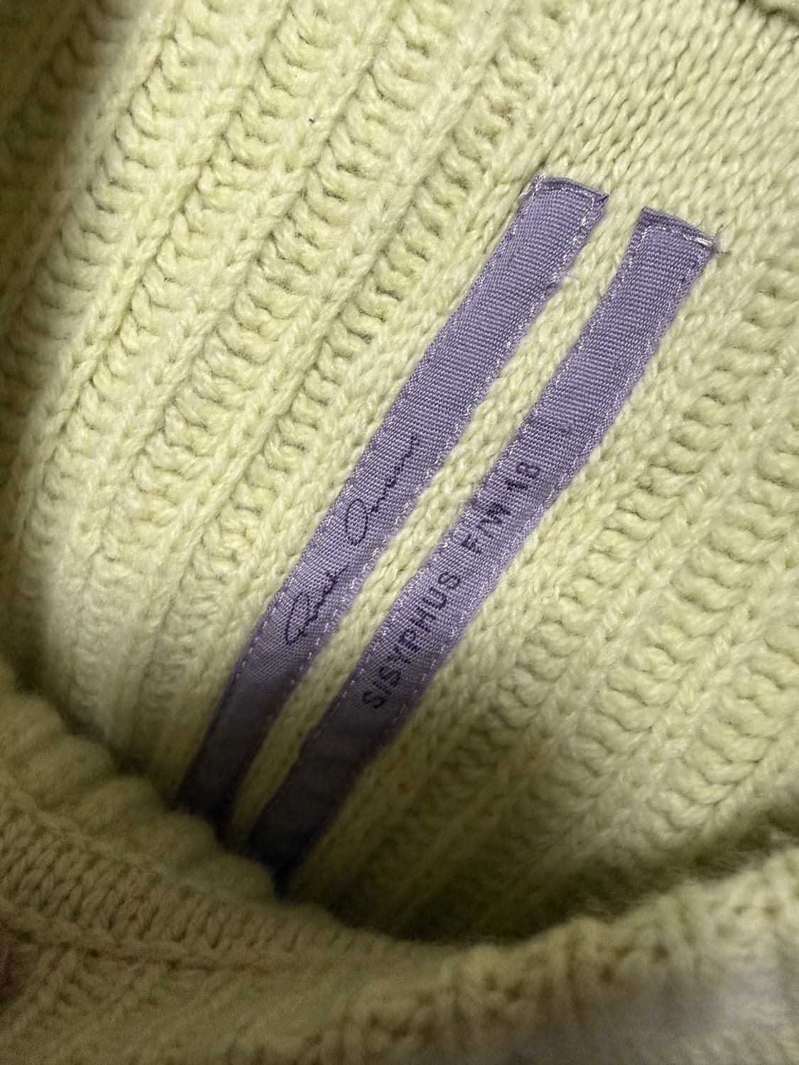 릭오웸스 시시푸스 니트 상품이미지2