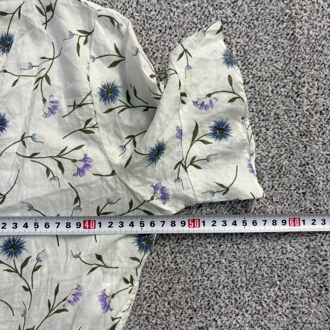 S 새상품 스파오 꽃무늬 반팔 원피스 0409J 상품이미지5