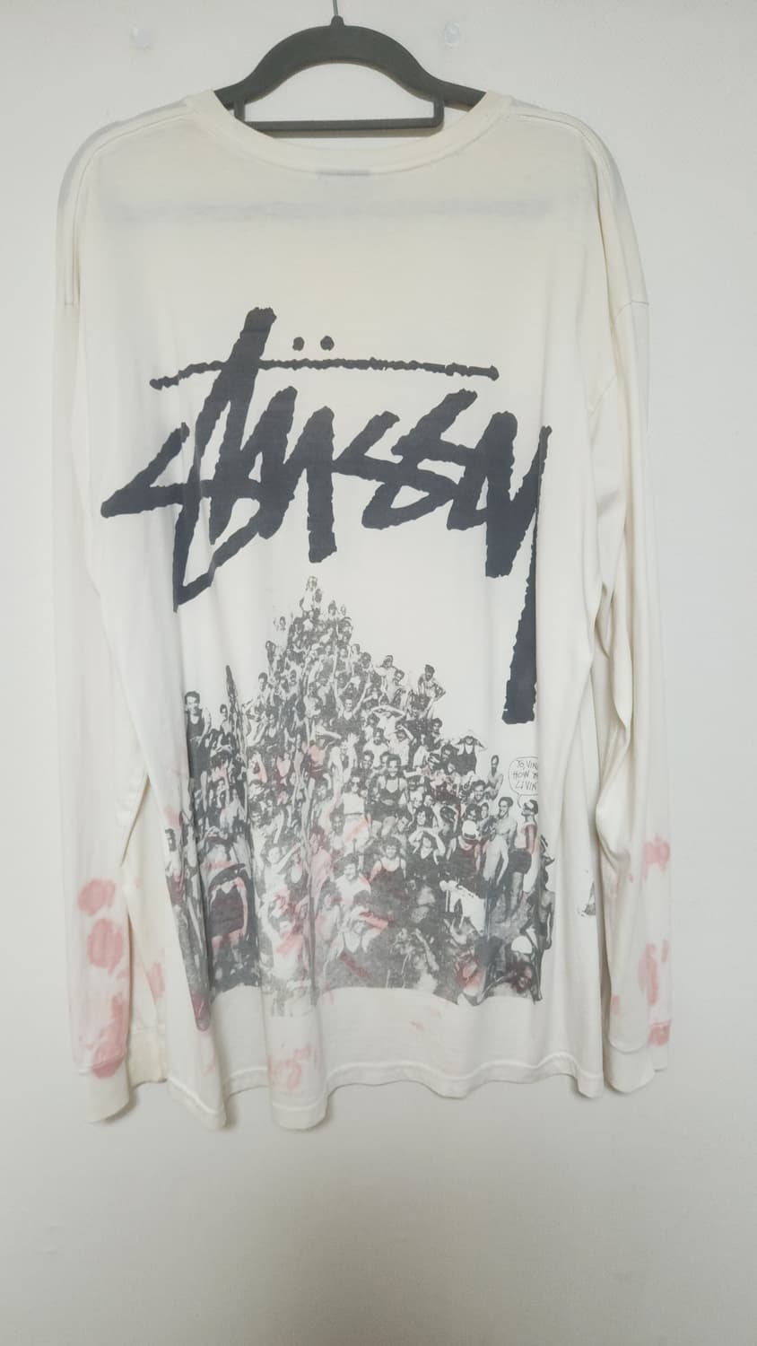 Stussy beach mob tiedie longsleeve 상품이미지3