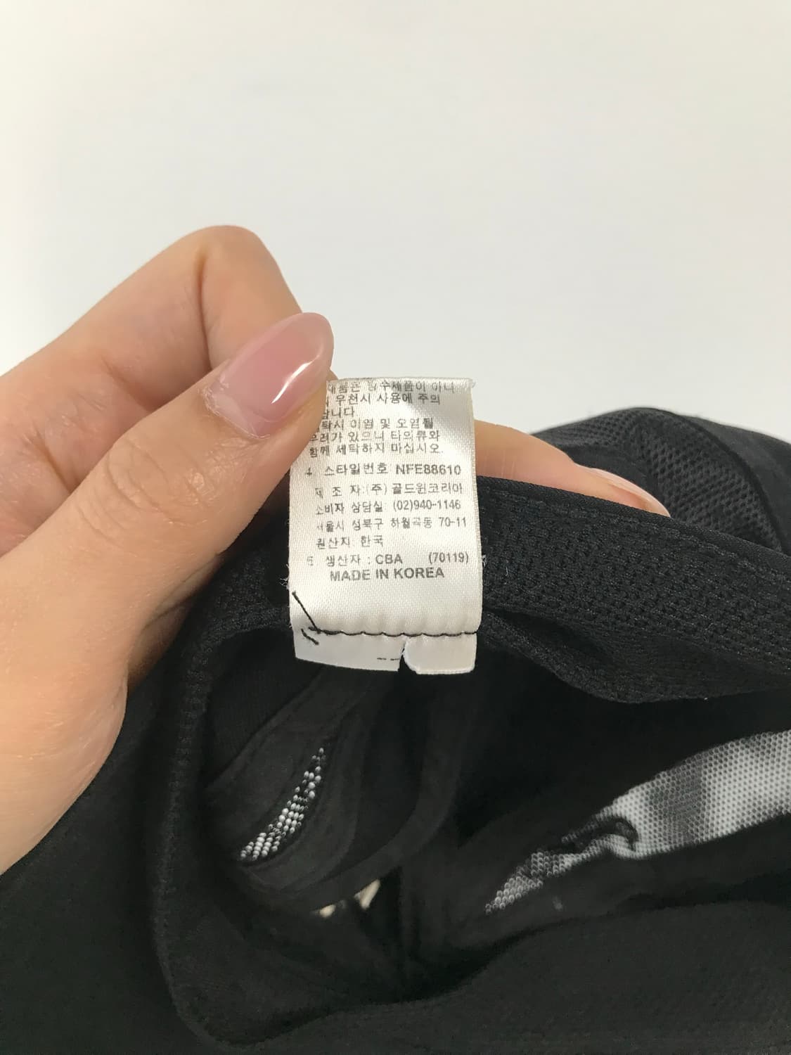 노스페이스 블랙 캠프 캡 상품이미지7