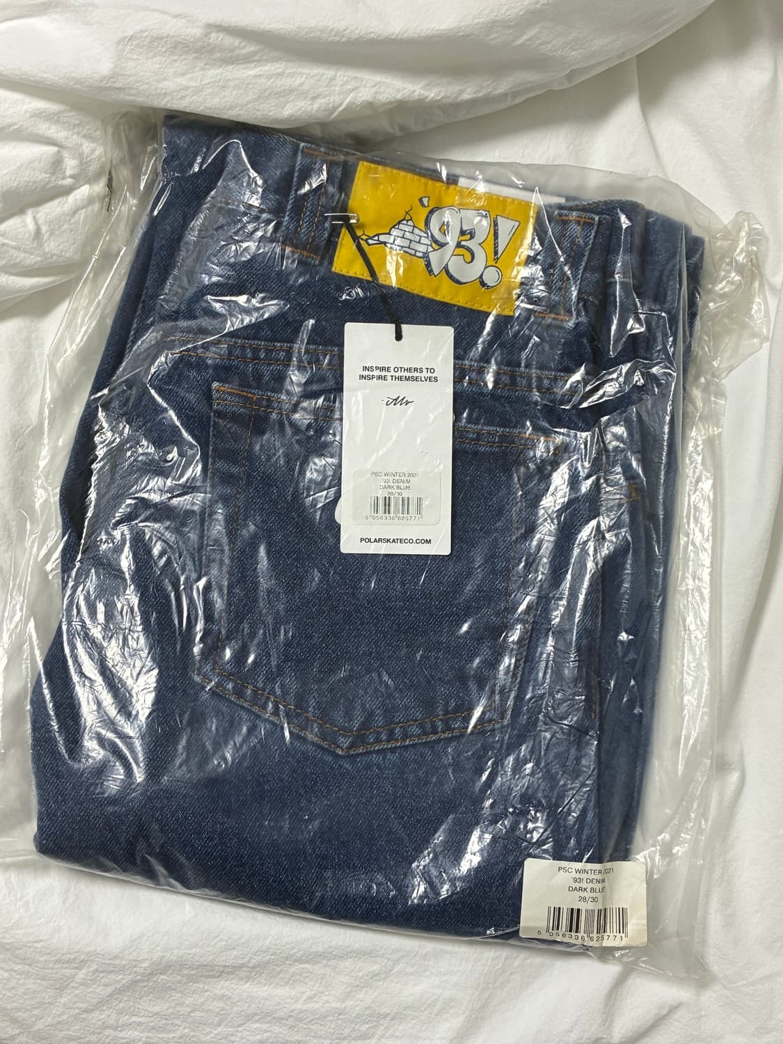 초희귀매물 스웨덴 폴라 스케이트 21년 제작 93팬츠 28/30 새상품  상품이미지1