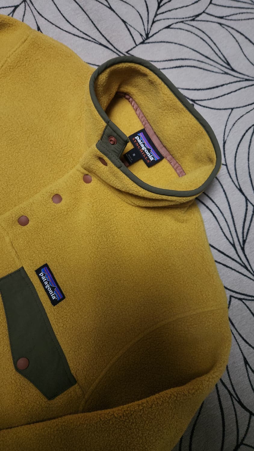 파타고니아 신칠라 Patagonia synchilla snap t yel 상품이미지2