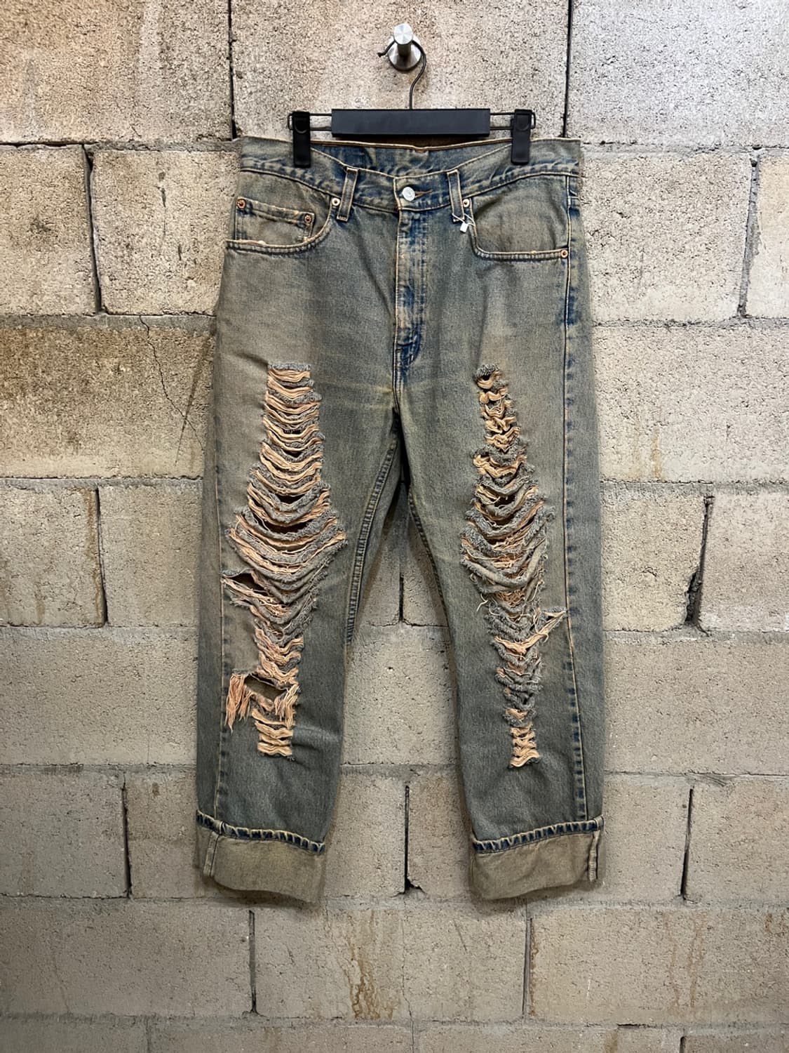 리바이스 505 디스트로이드 빈티지 데님 팬츠 상품이미지1