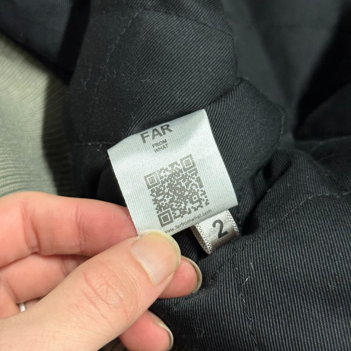 파프롬왓 파아카이브 몰스킨 봄버 자켓 카키 상품이미지7