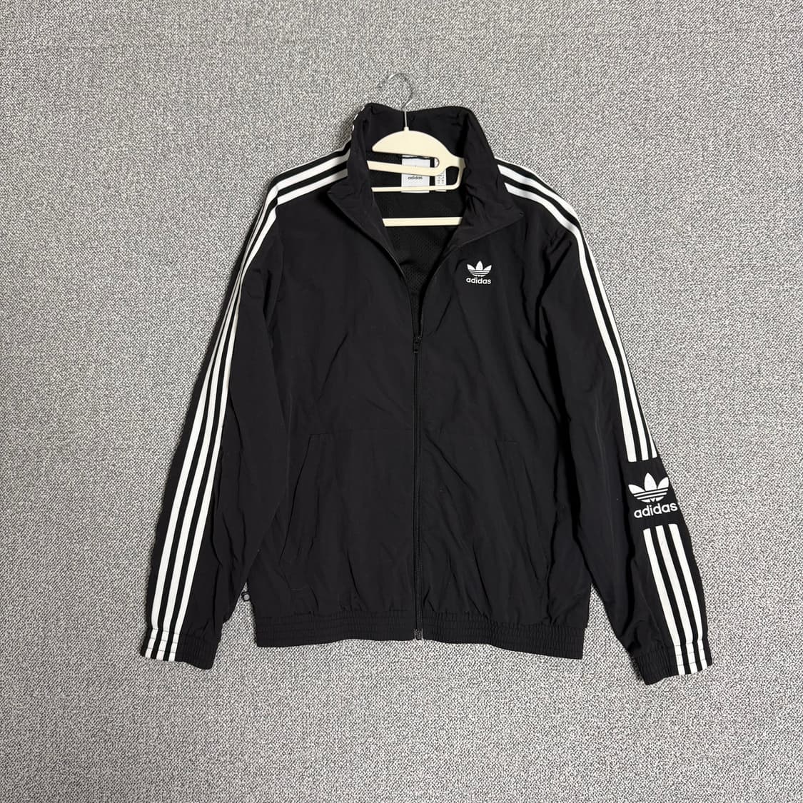 아디다스 락업 바람막이 자켓 블랙 M 상품이미지1