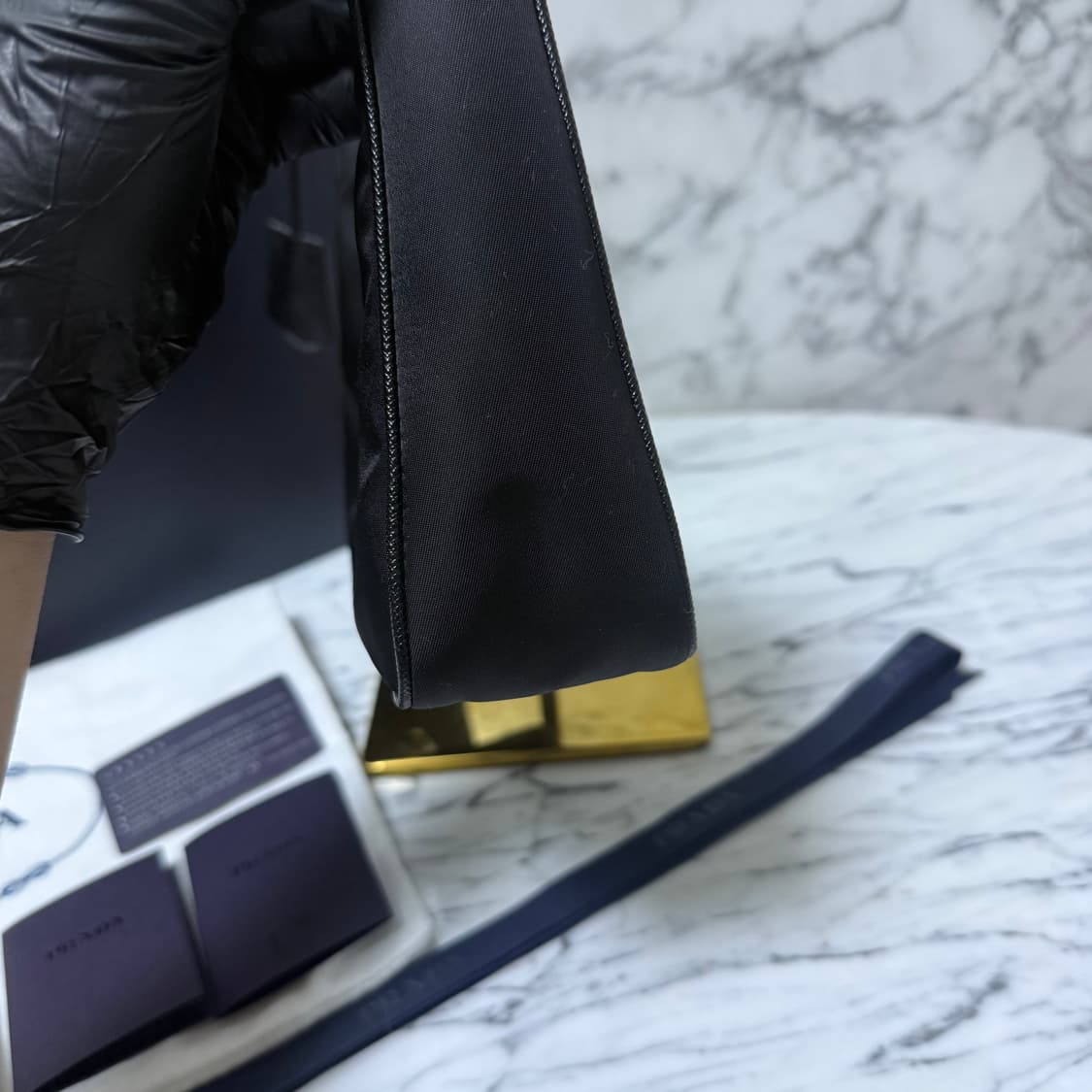 프라다 2005 리에디션 미니 호보백 숄더백 신형 상품이미지6