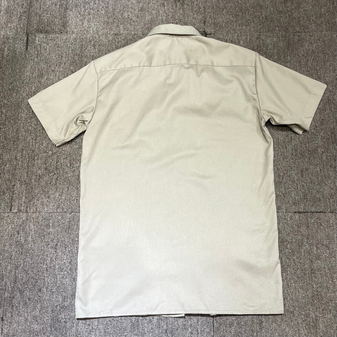 (S) Dickies 디키즈 반팔 워크 셔츠 베이지 상품이미지7