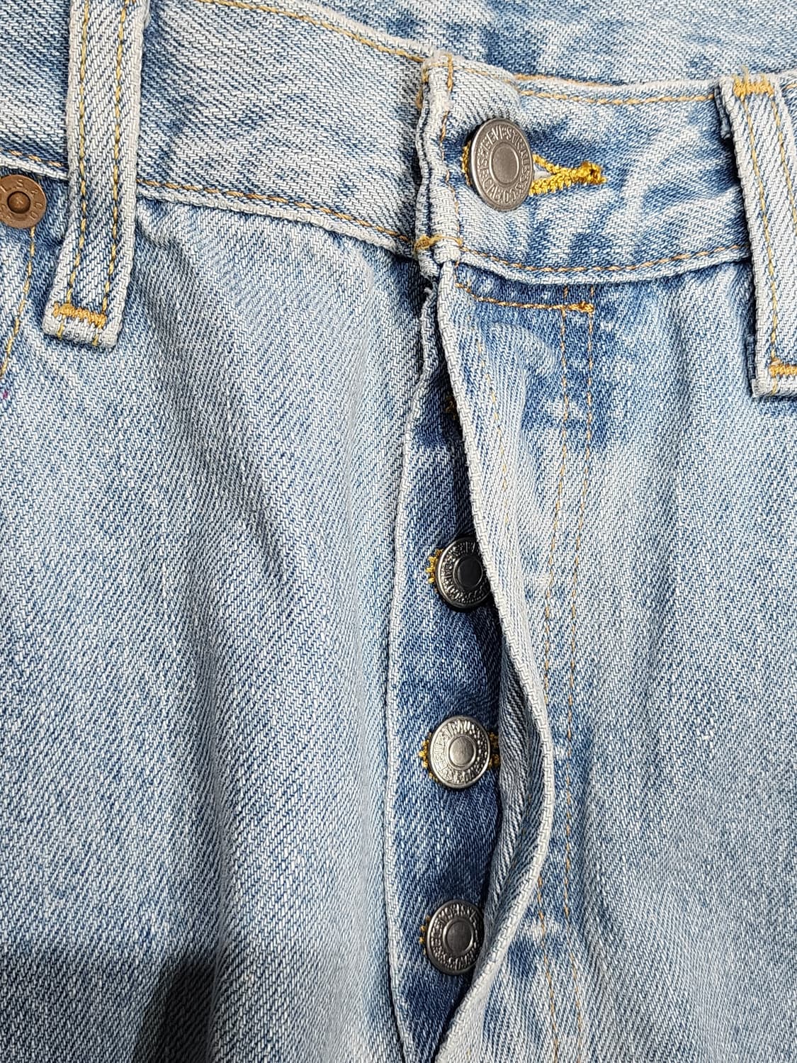 리바이스 501 오리지널 진 데님 팬츠 청바지 33 x 30 상품이미지6