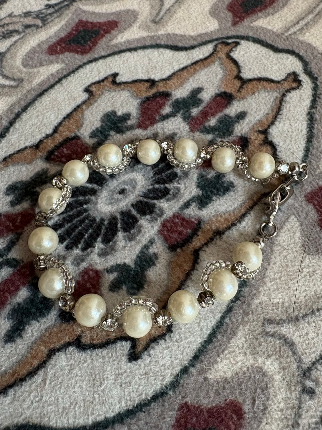 레테빈티지 진주 팔찌 vintage 상품이미지1