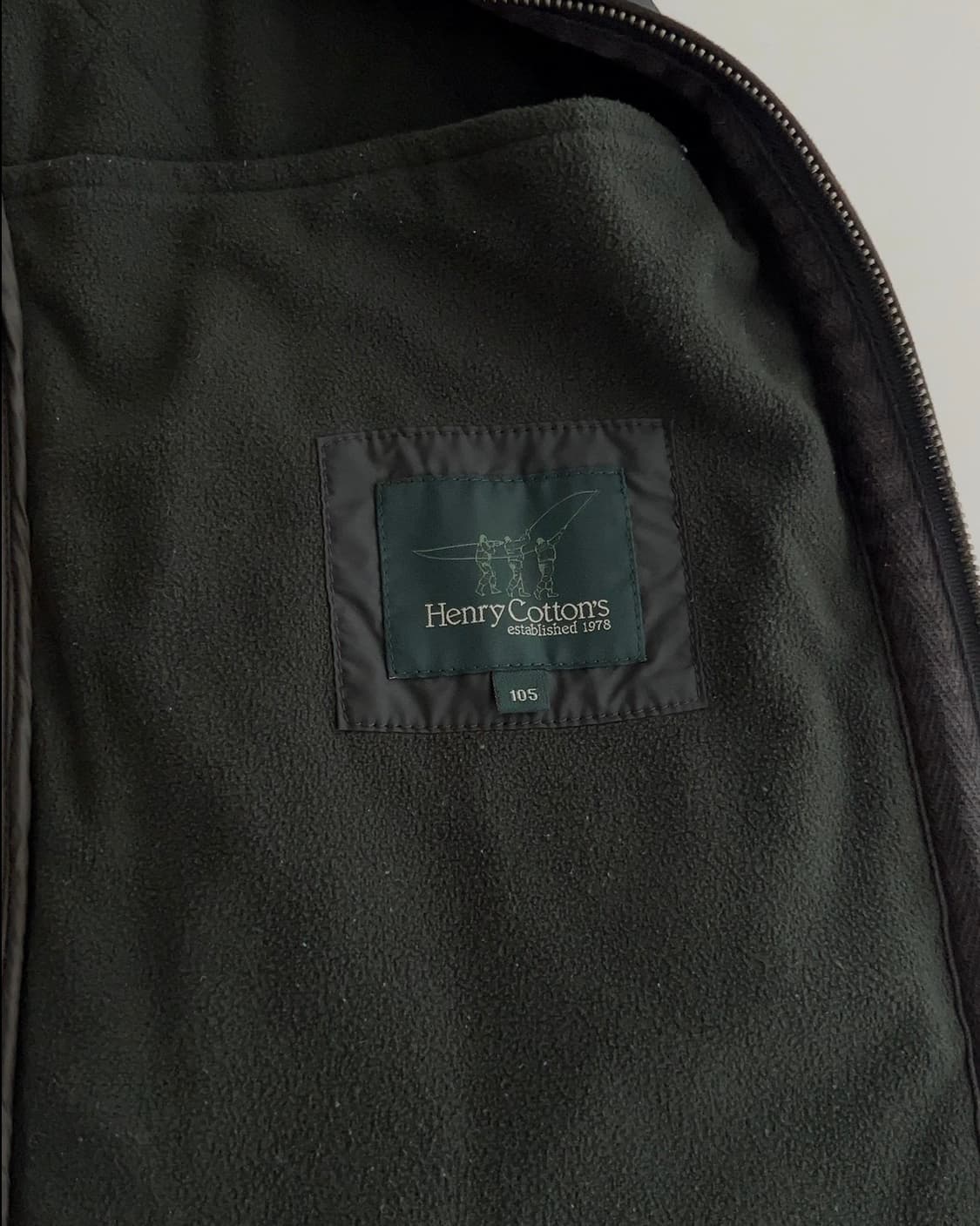 헨리코튼 다이아 퀼팅 자켓 105 상품이미지4