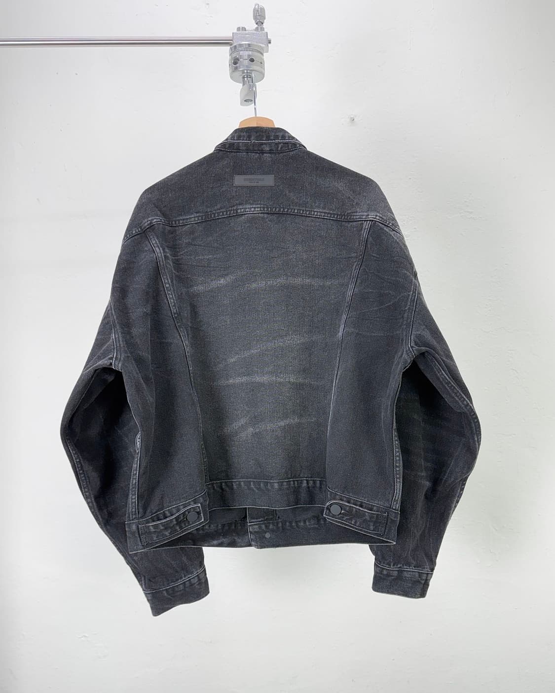 피어 오브 갓 23ss 더 블랙 컬렉션 데님 자켓 블랙 상품이미지6
