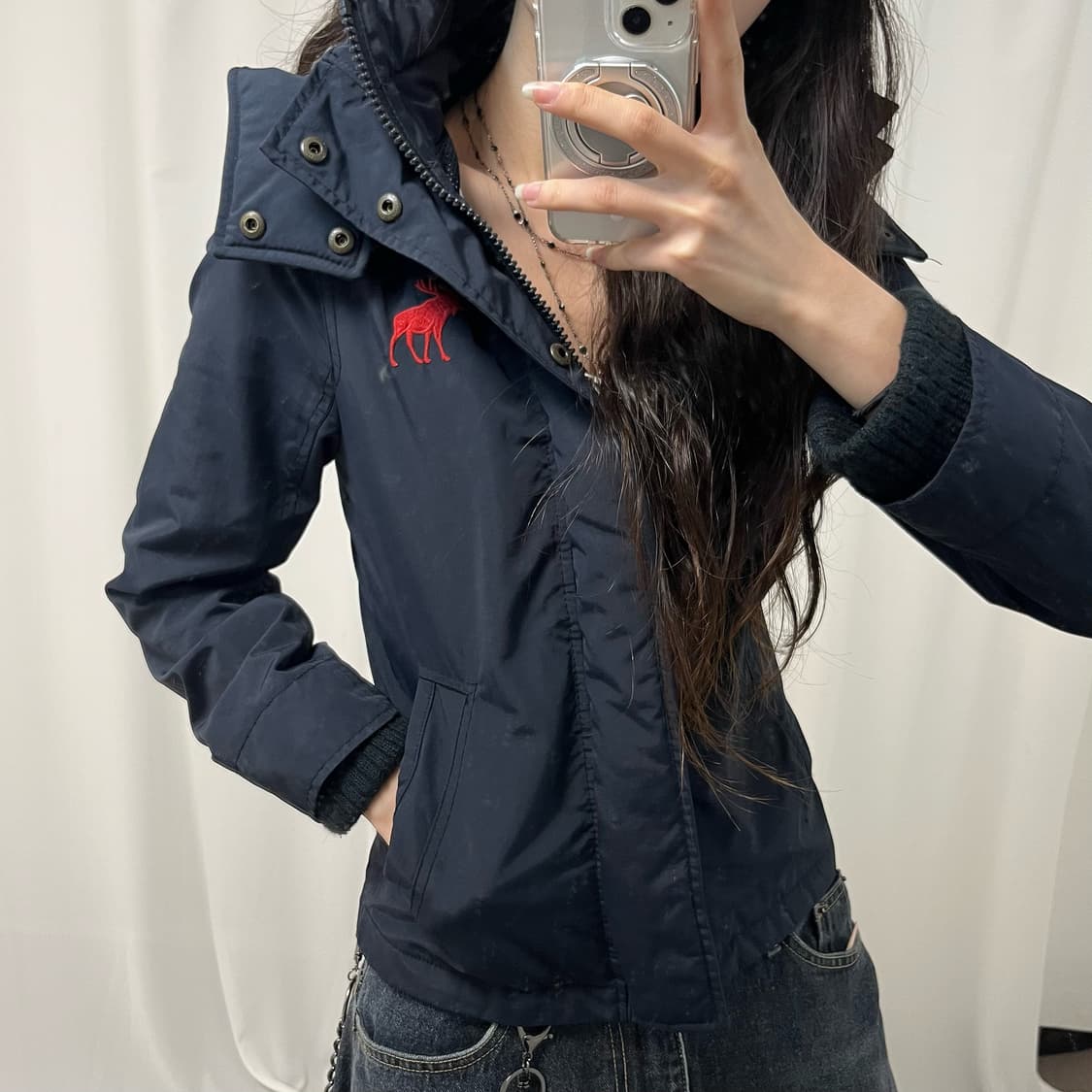 Abercrombie navy jumper 상품이미지3