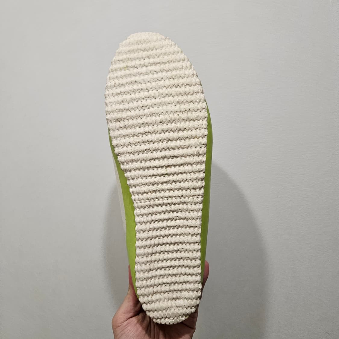 [260] 노스씨클로딩 덱슈즈 레이스업 캔버스화 라임 상품이미지4