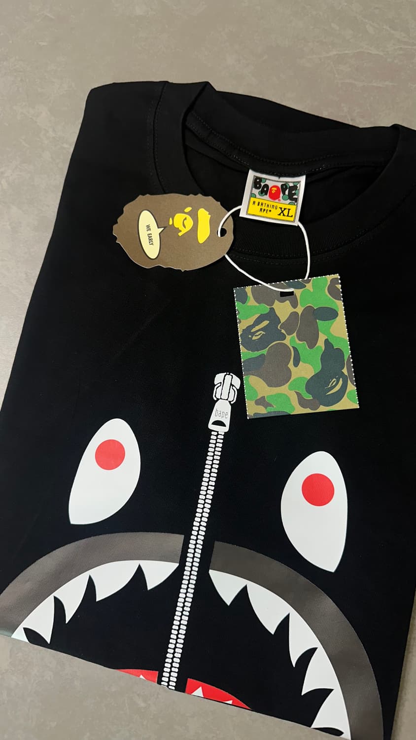 베이프 마일로 샤크 반팔티 상품이미지3