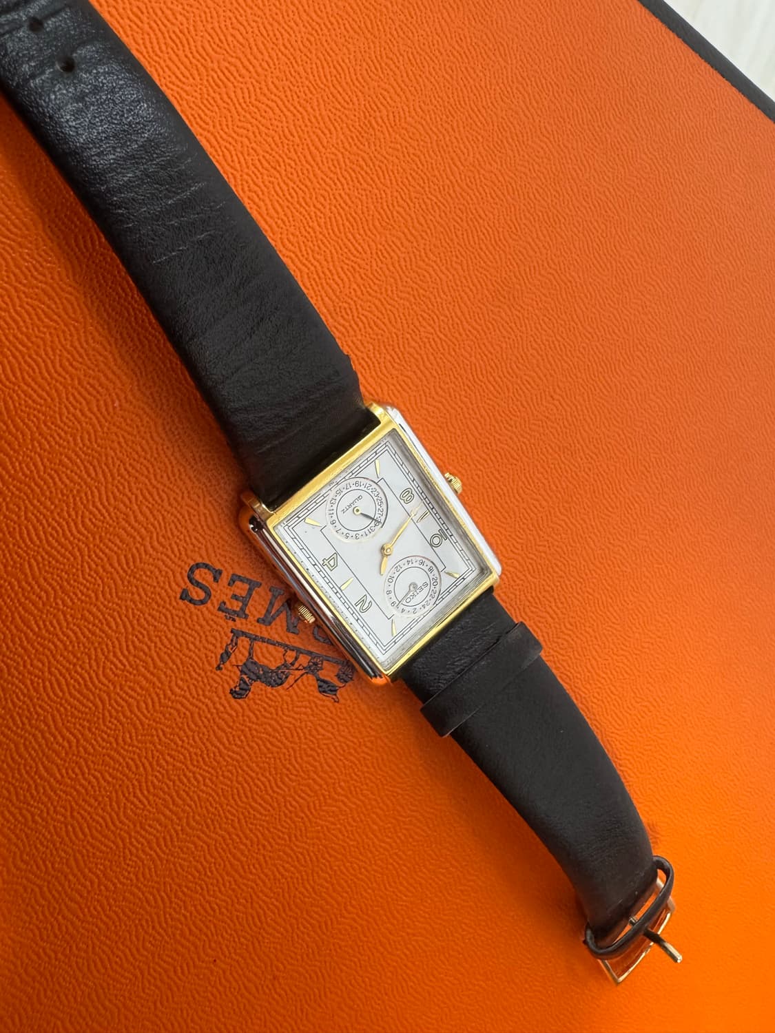 세이코 빈티지 시계 탱크 듀얼 상품이미지4