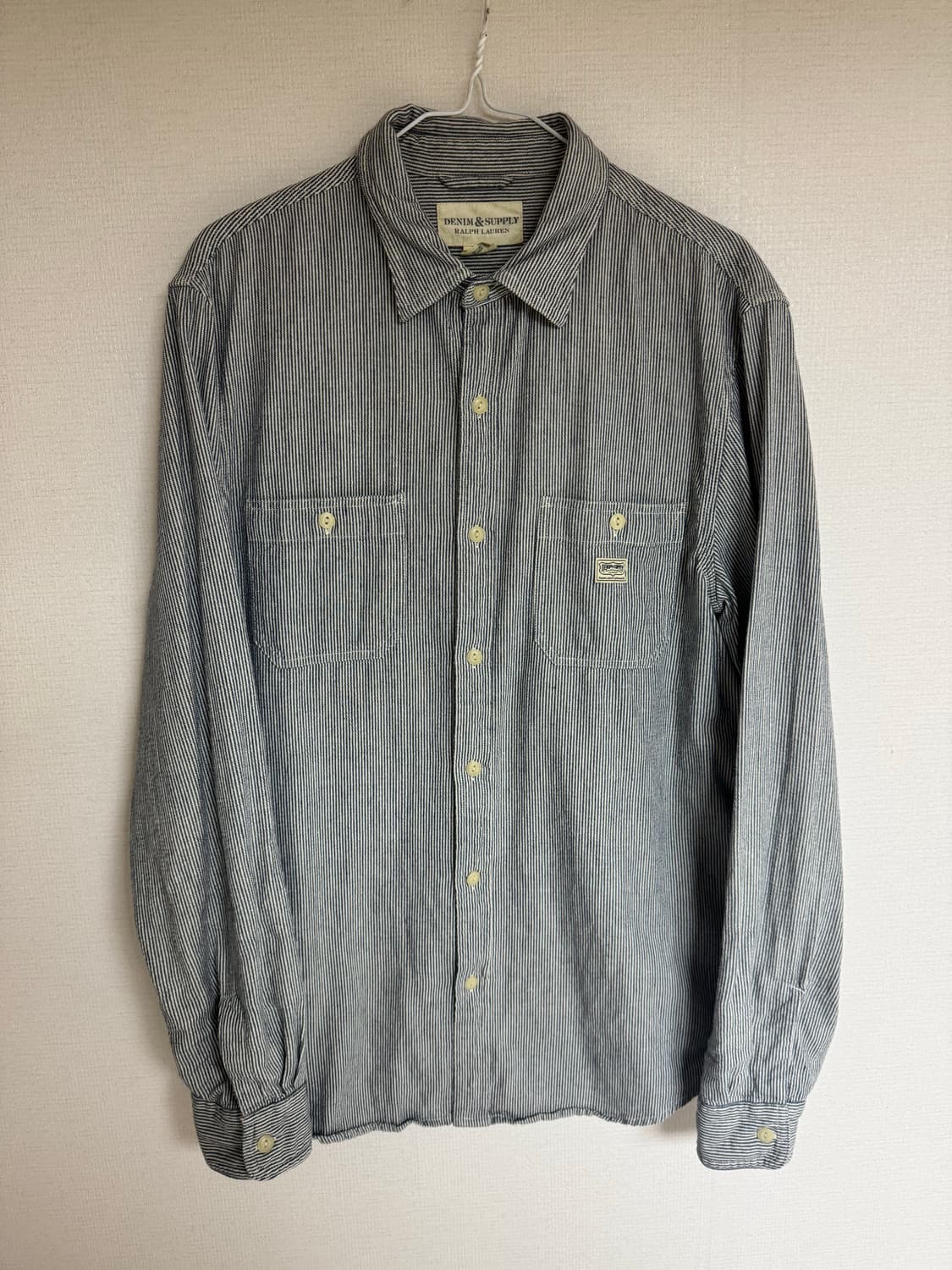 L 데님앤서플라이 폴로 랄프로렌 스트라이프 워크 셔츠 상품이미지1