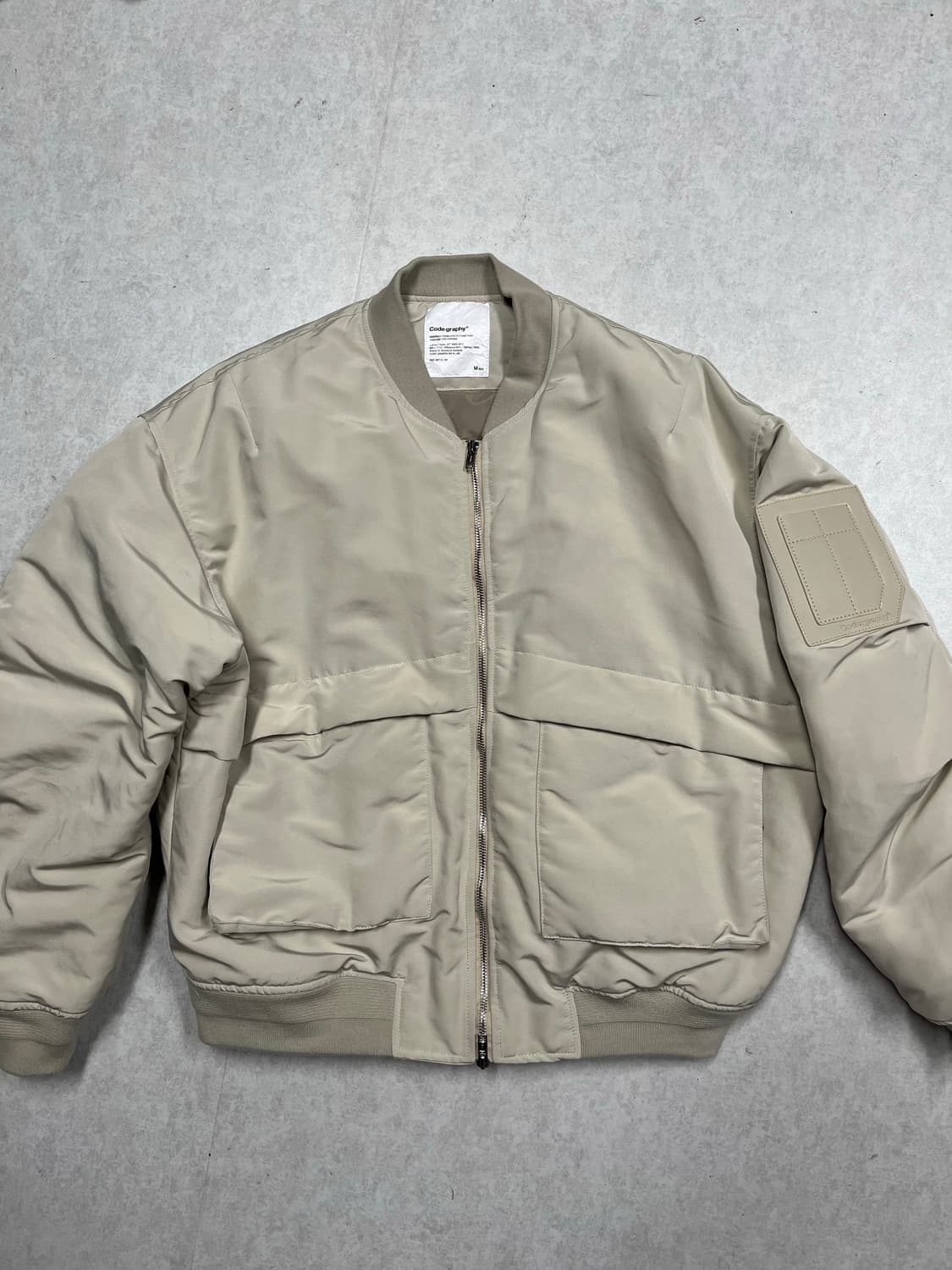 코드그라피 항공점퍼 상품이미지1