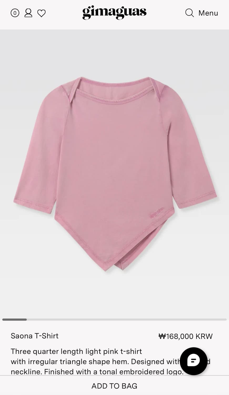 기마구아스 로고 티셔츠 상품이미지2