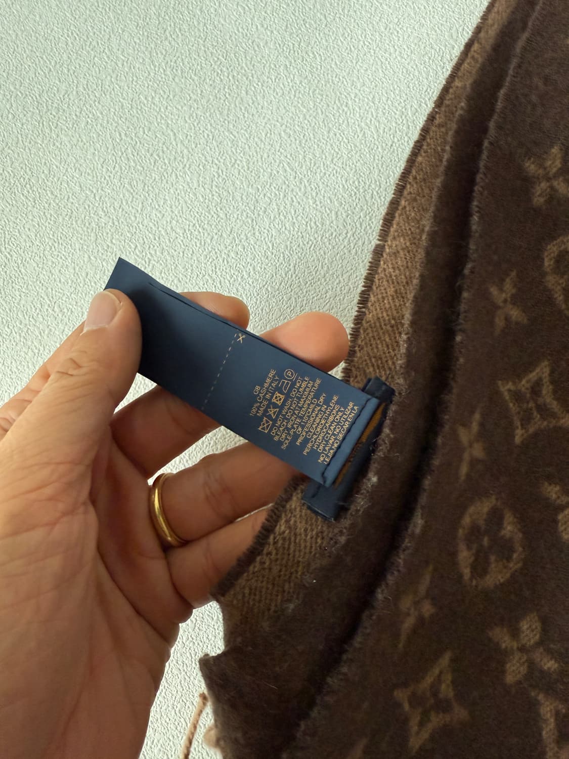 루이비통(Louis Vuitton) 캐시미어 그라데이션 머플러(ITALY 상품이미지10