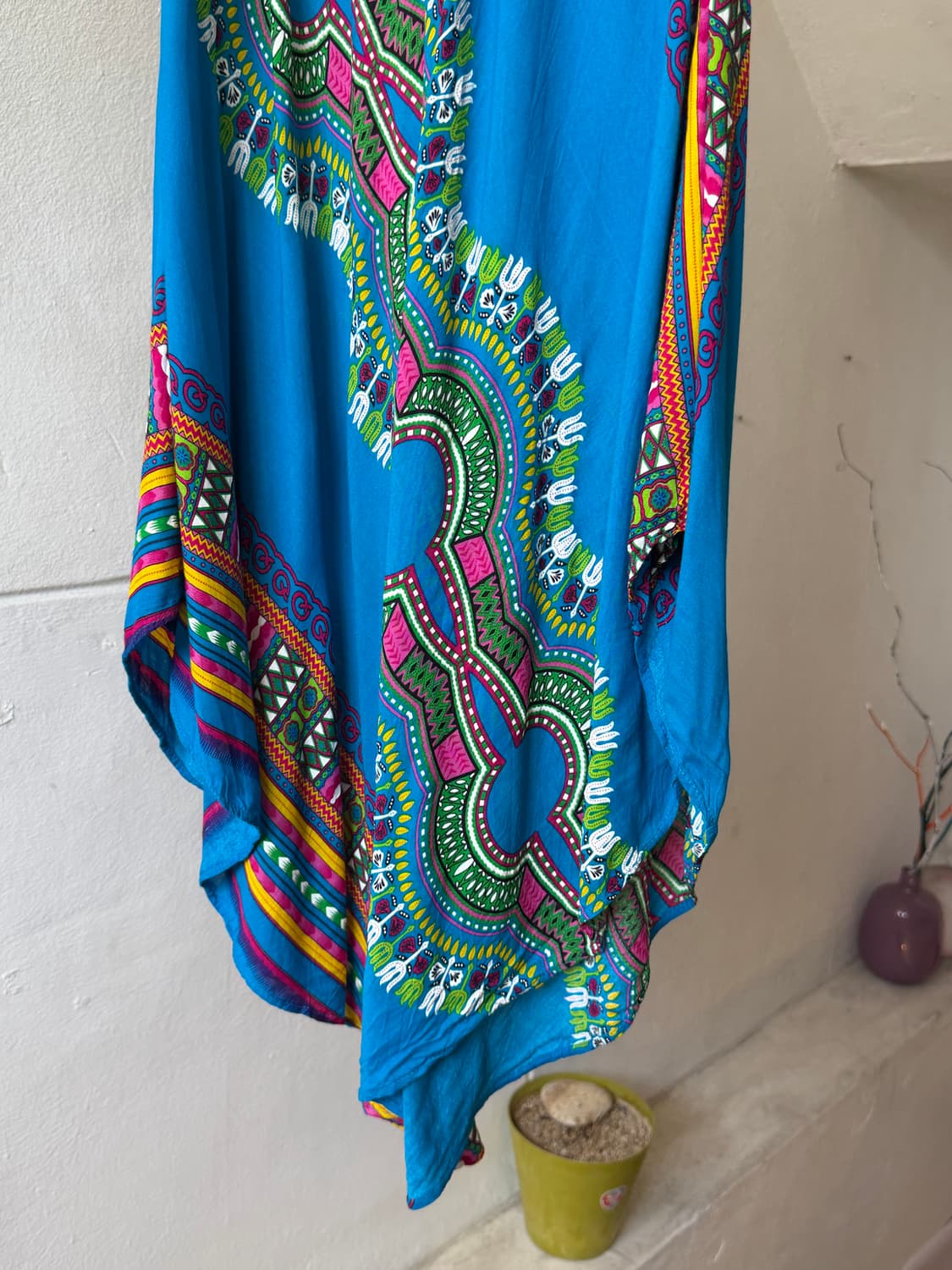 페어리 에스닉 패턴 롱 원피스 상품이미지3