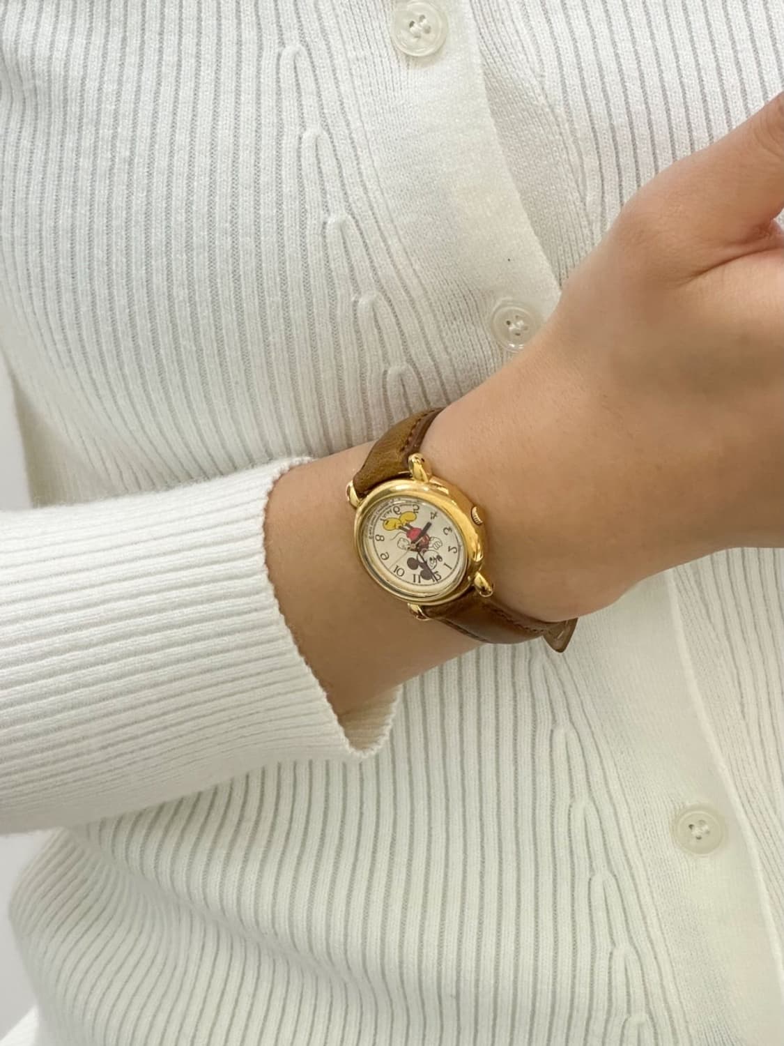 Seiko ALBA / 세이코알바 미키마우스 라운드 쿼츠 시계  상품이미지9