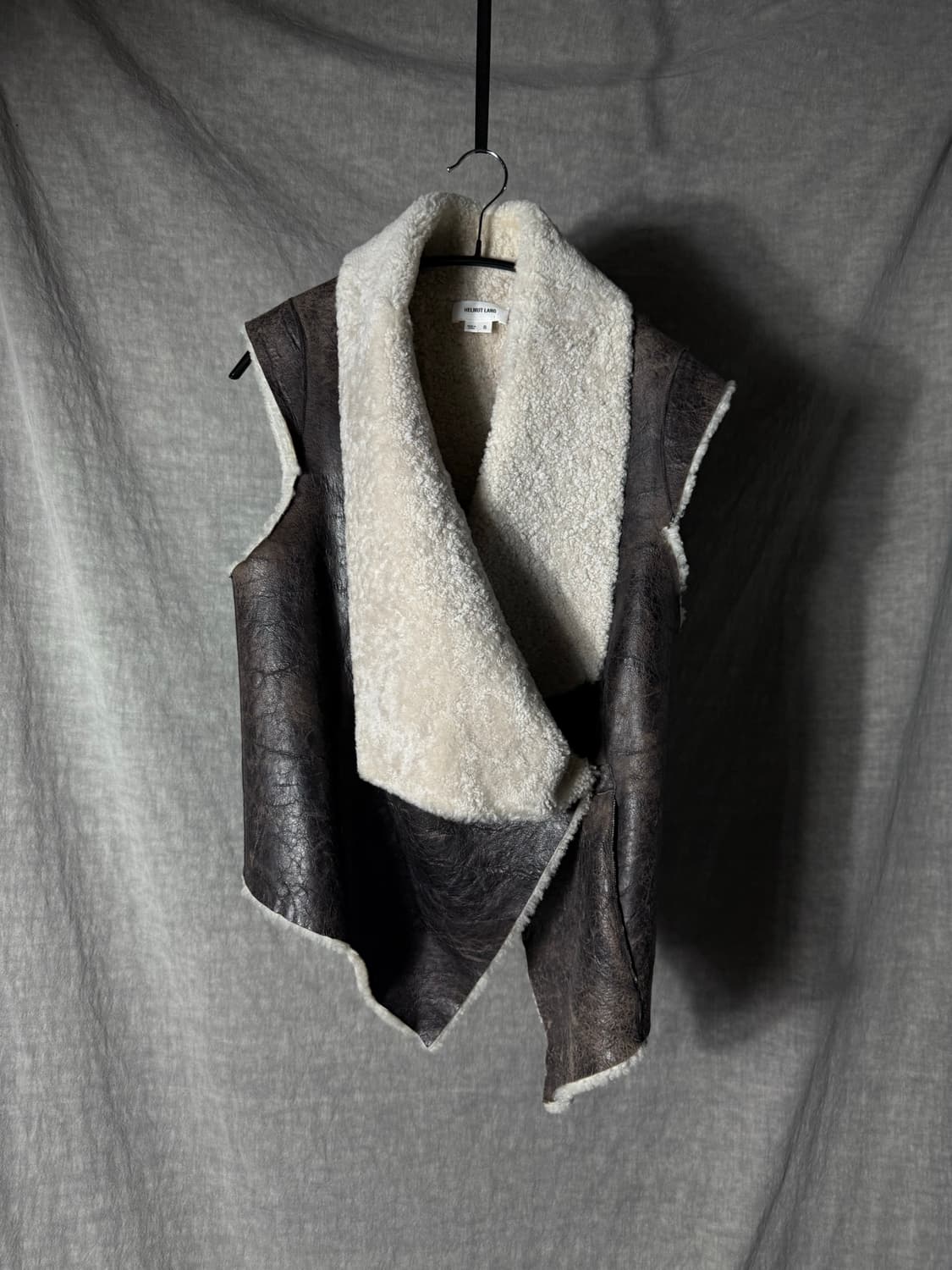 Helmut Lang Shearling Mustang Vest 상품이미지2