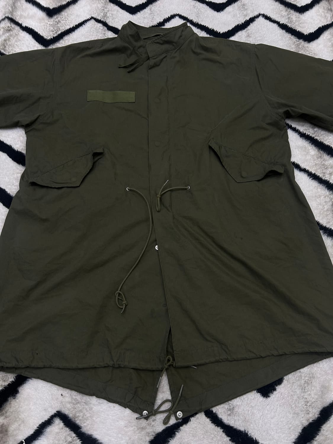 [M]라퍼지스토어 피쉬테일 자켓/카키 상품이미지2