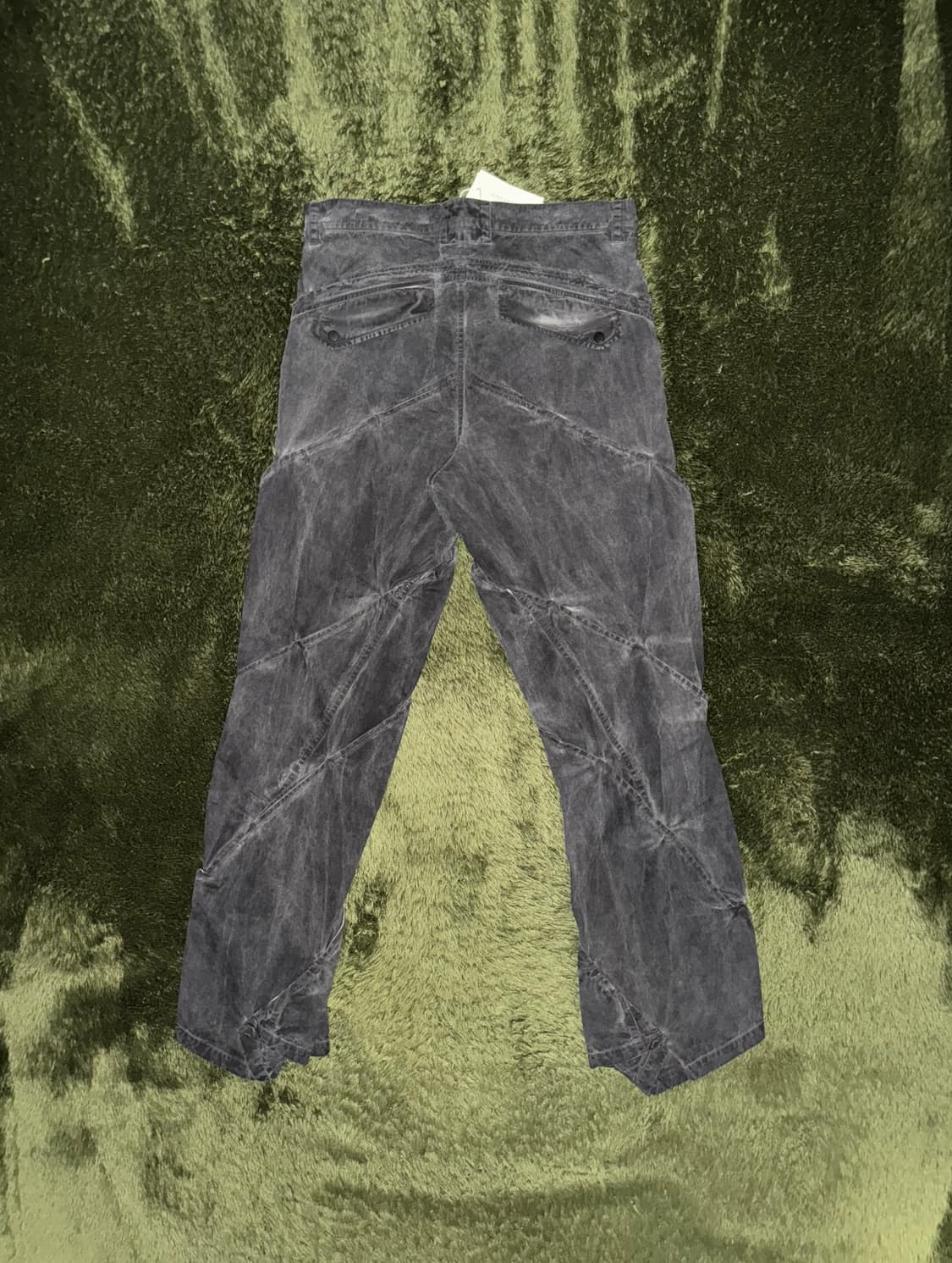 [L] JUNTAE KIM 준태킴 게더 트위스트 다이 쉘 트라우저 상품이미지8