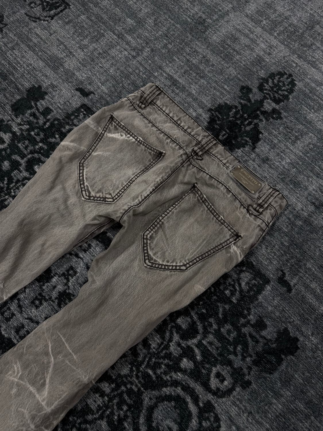 Buffalo bobs 00s archive grey washing cu 상품이미지8