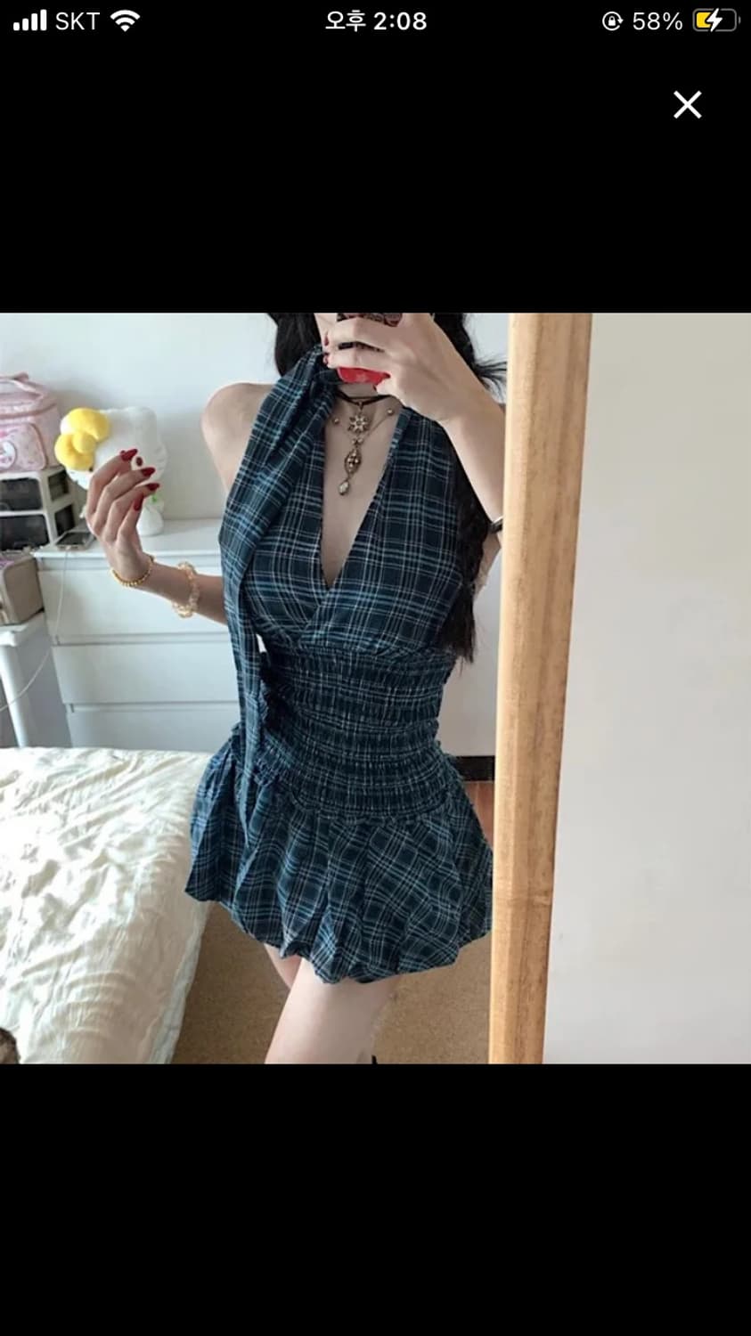 체크타이set 상품이미지1