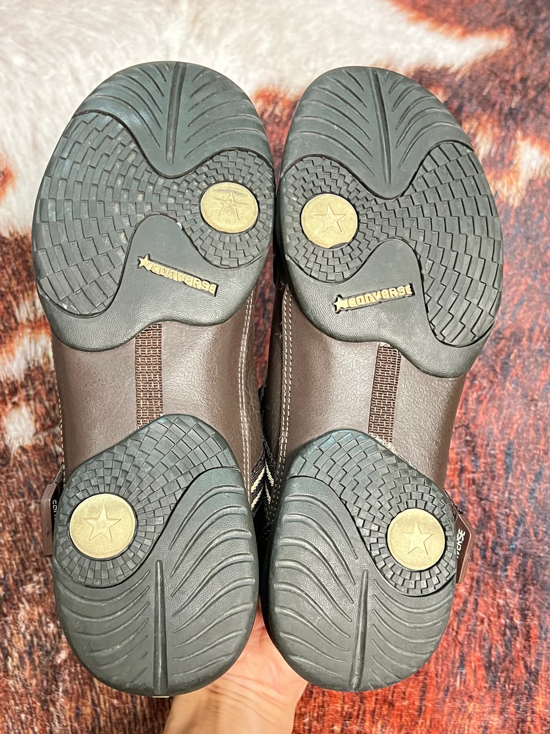 컨버스 빈티지 브라운 발레코어 슈즈 240~250 (양발 사이즈 다름) 상품이미지6