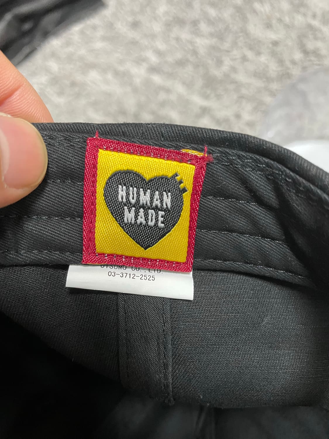 휴먼메이드HumanMade 베어 블랙 캡 Free 상품이미지5