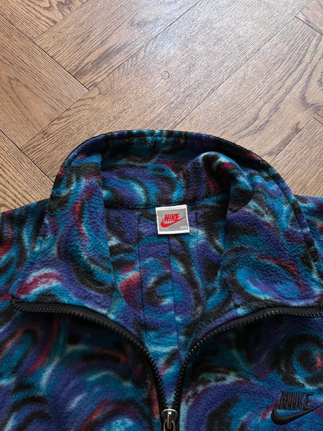 [L]90's 나이키 올드스쿨 집업 플리스 상품이미지2