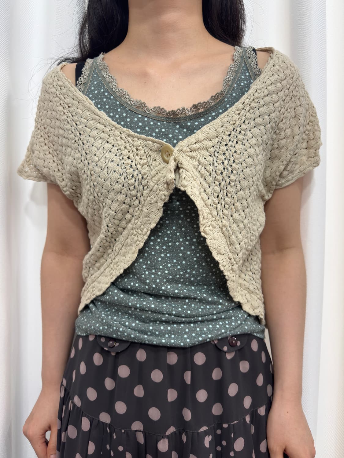 here’s pattern sleeveless 상품이미지2