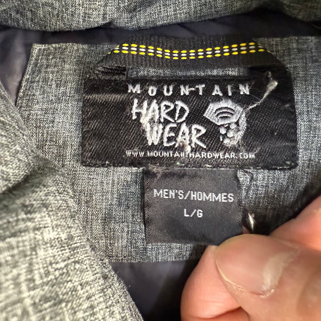 [L/G] 마운틴하드웨어 구스다운 패딩자켓 0112T1 상품이미지3