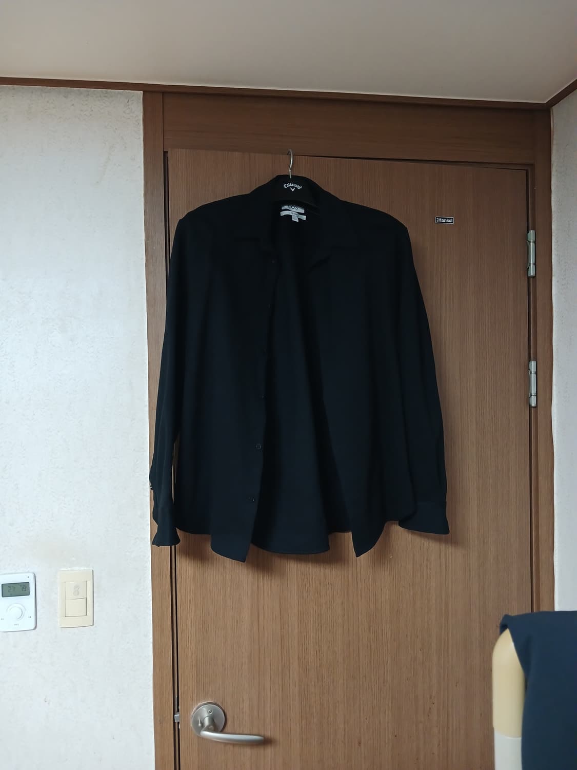 COS 블랙 릴렉스핏 셔츠M 상품이미지6