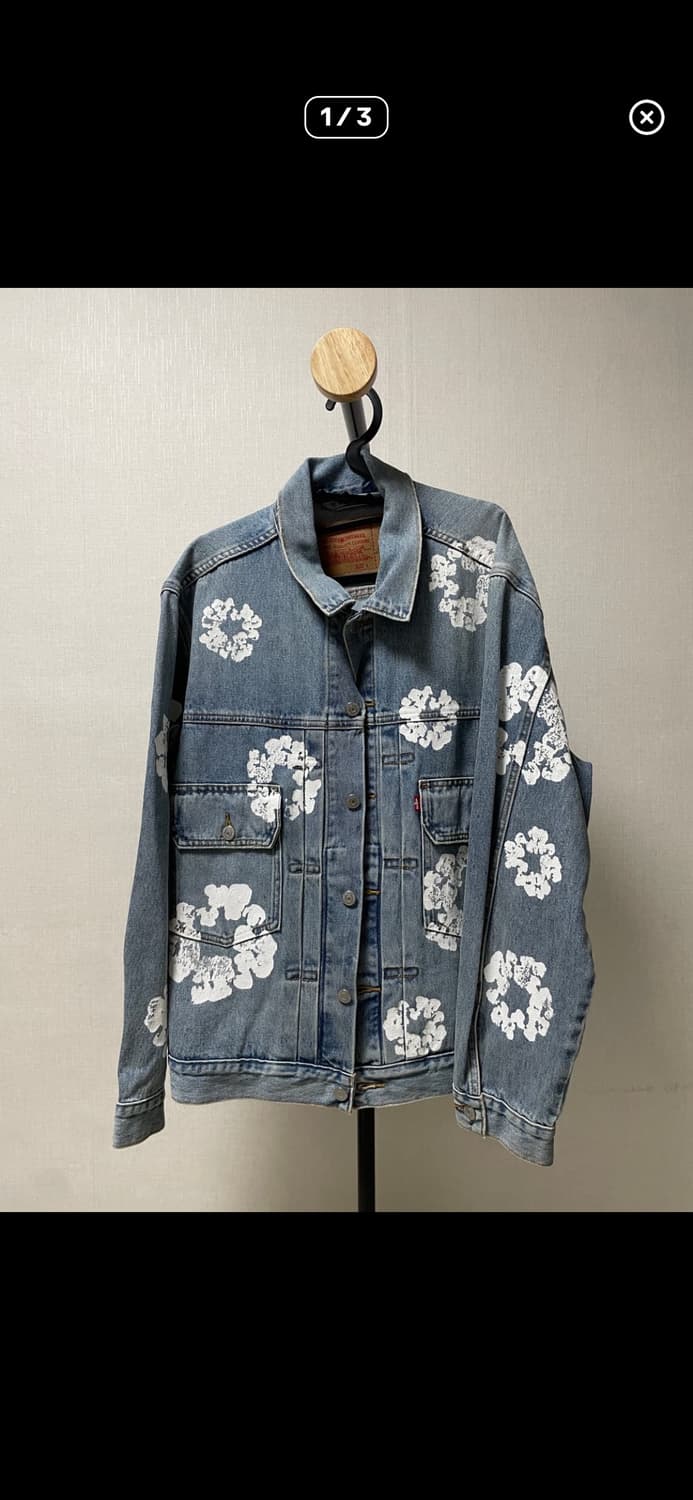 데님티어스 리바이스 트러커 재킷 라이트블루 상품이미지1