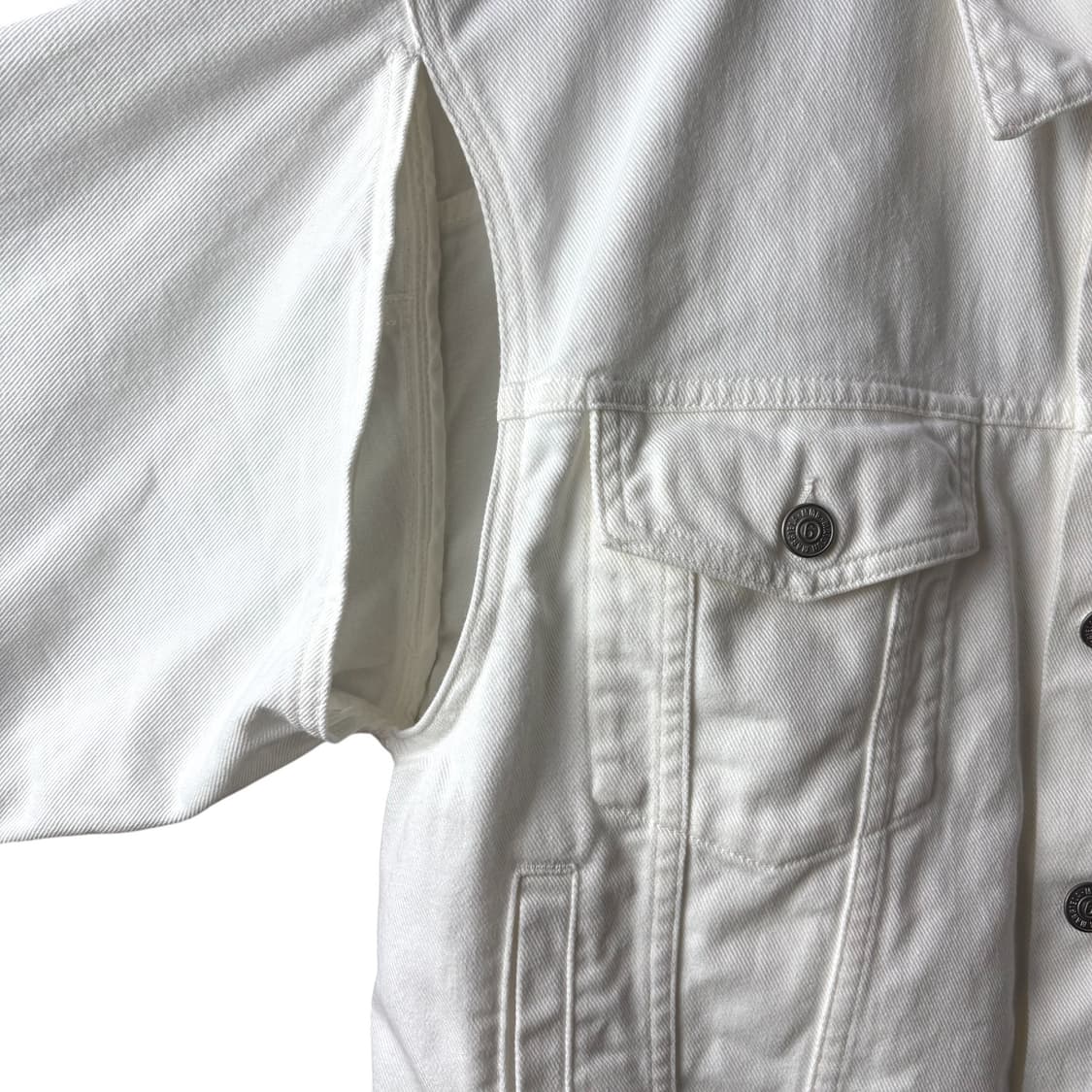 mm6 cut out denim jacket 상품이미지4