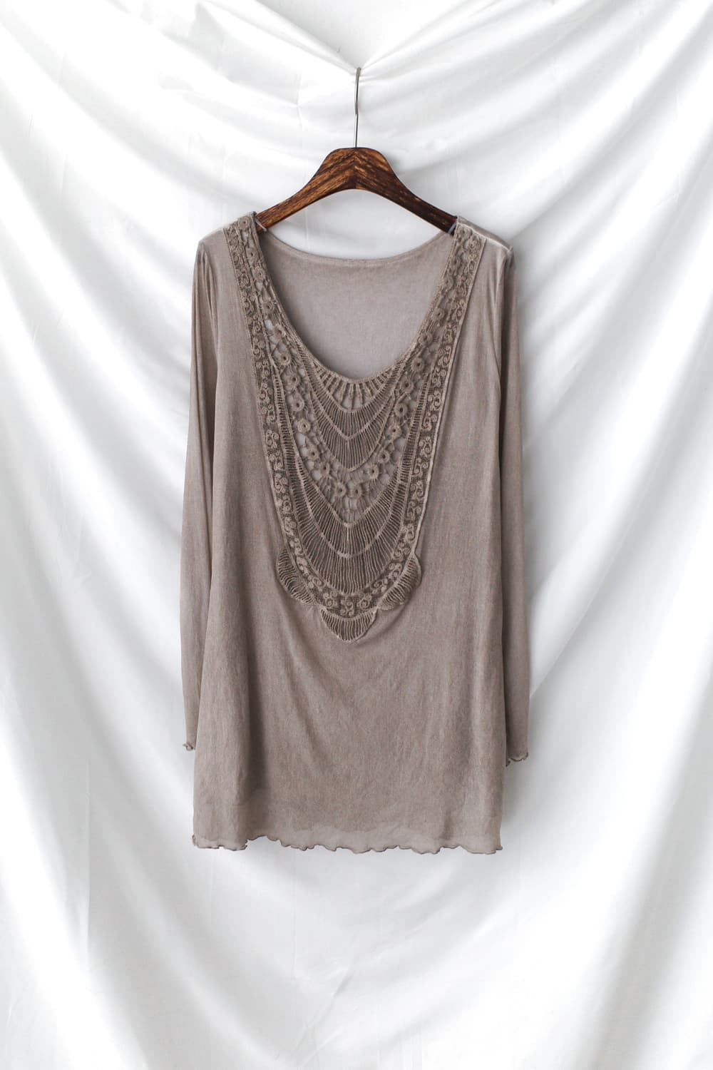 crochet oriental long sleeve 상품이미지4