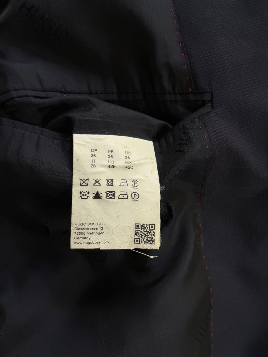 휴고보스 썸머울 테일러드 자켓 105 상품이미지8