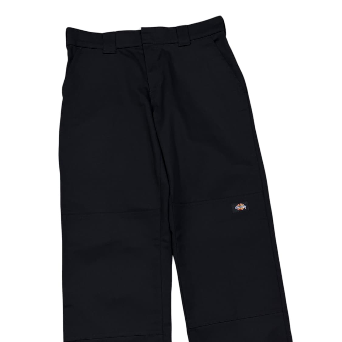 디키즈 플랫 프론트 더블니 워크팬츠 바지 블랙 32 상품이미지2