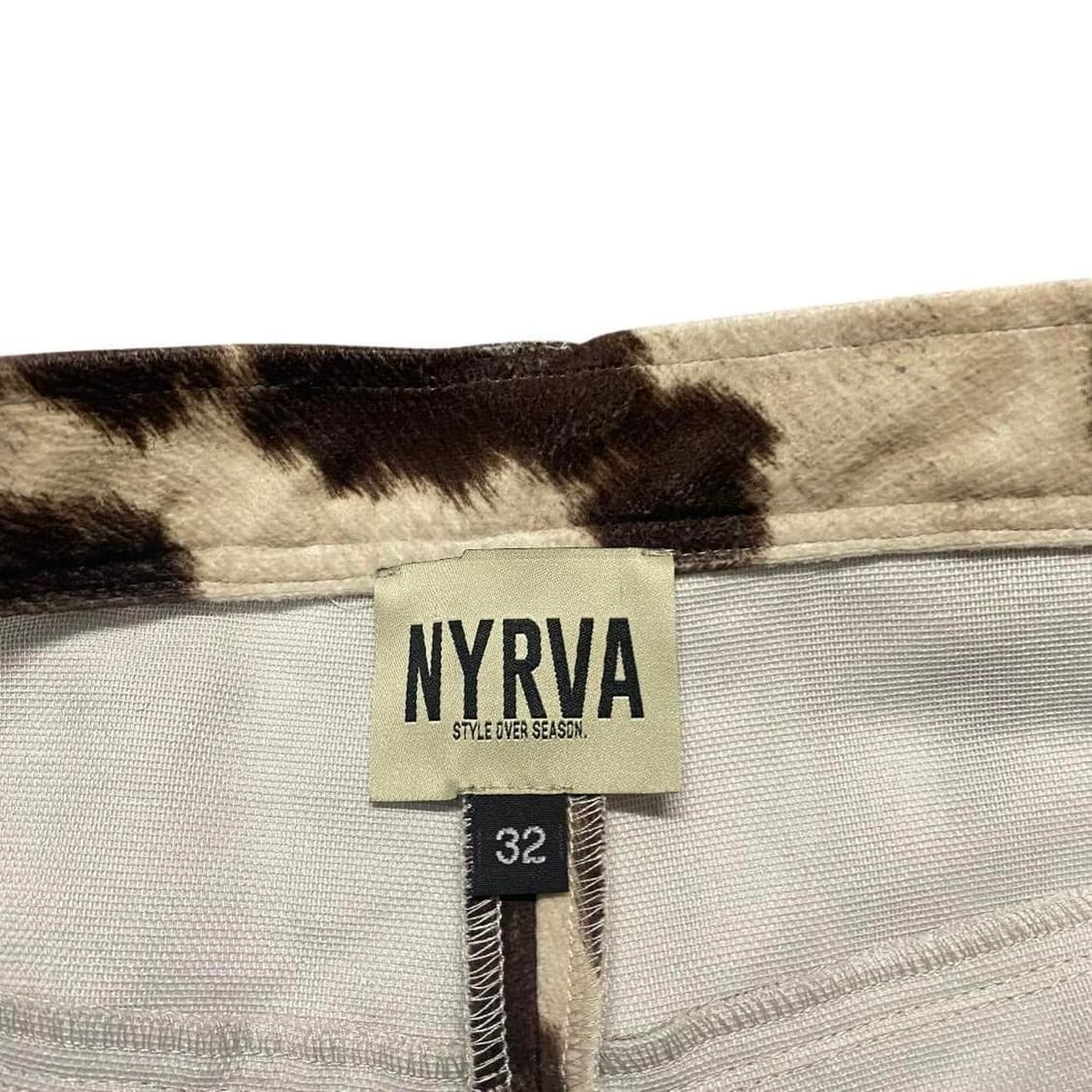 nyrva cowhide flare pants 상품이미지5