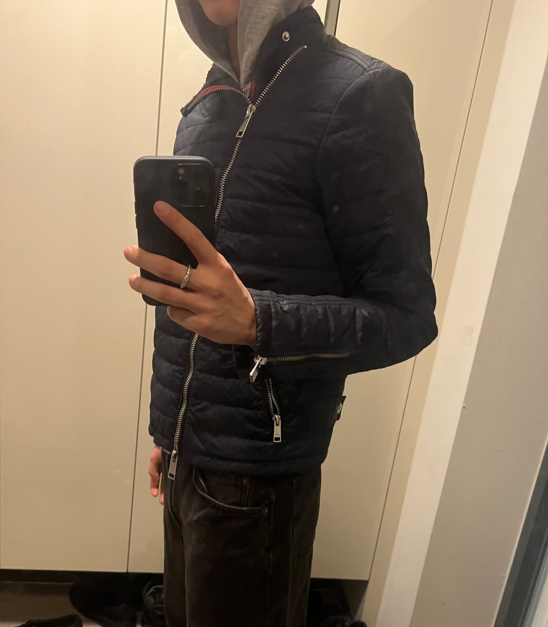 아르마니 익스체인지 경량 바이커 상품이미지1