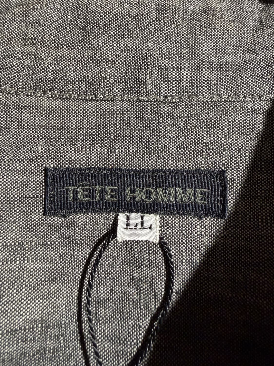 TETE HOMME Zip-up Shirt (Made In Japan) 상품이미지6