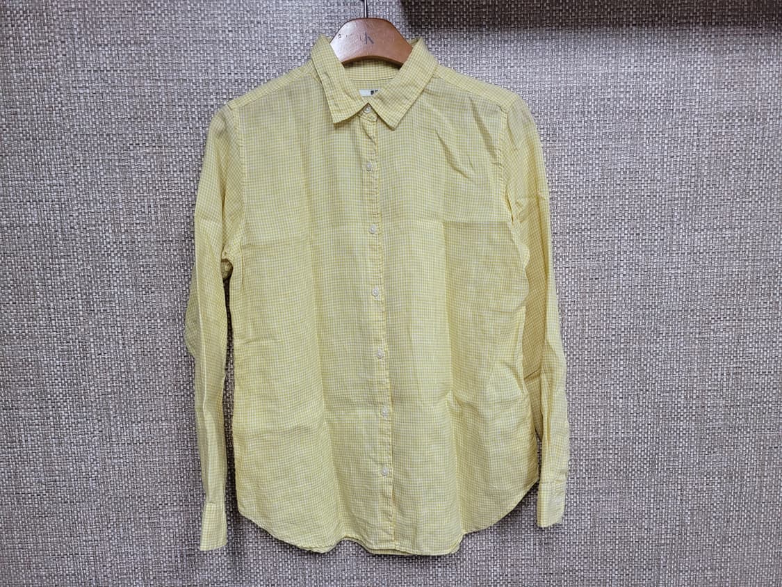 95사이즈 유니클로 린넨 셔츠 상품이미지1