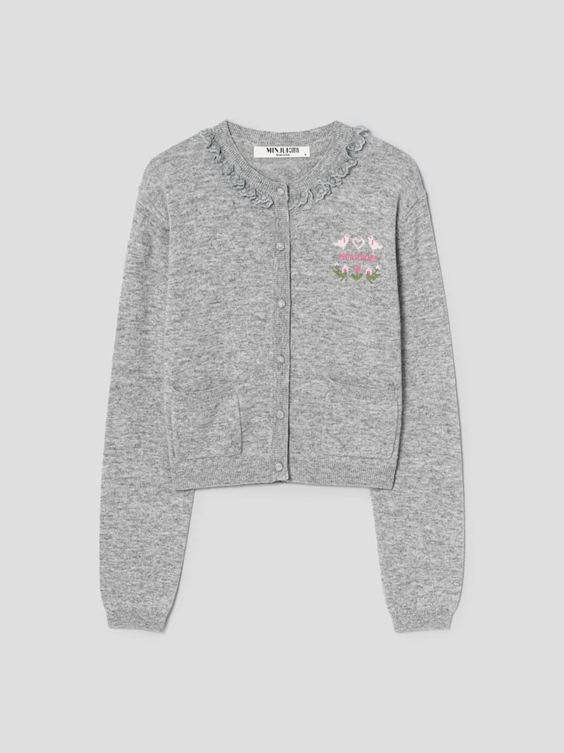 민주킴 콜라보 가디건 상품이미지1