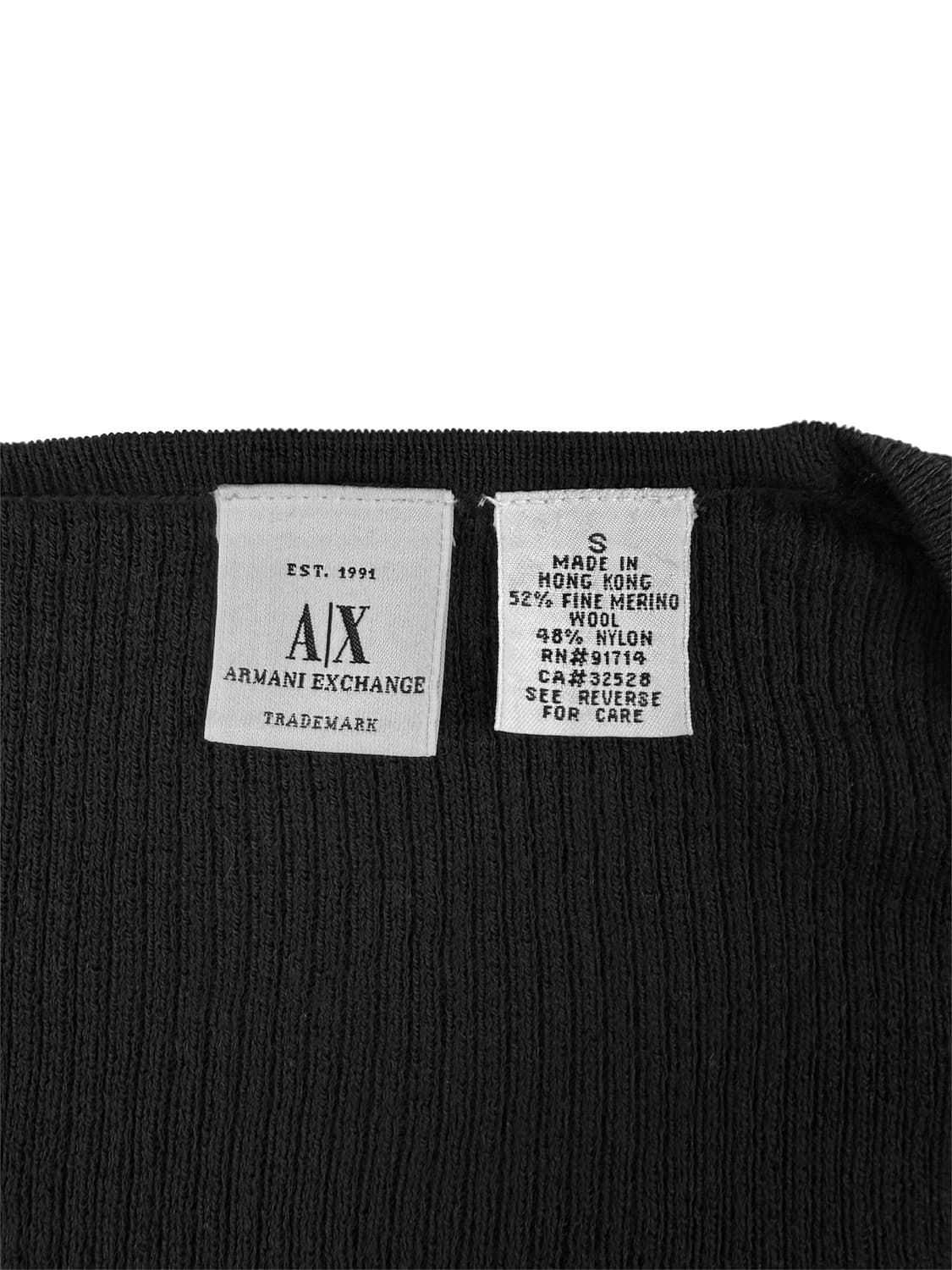 armani exchange 브이넥 랩 니트 상품이미지5